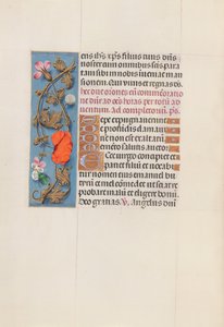 Hours of Queen Isabella the Catholic, Queen of Spain: Fol. 161v, ca. 1500. av Master of the First Prayerbook of Maximillian