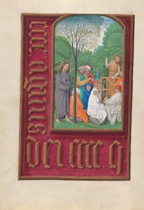Hours of Queen Isabella the Catholic, Queen of Spain: Fol. 169v, Døperen Johannes, ca. 1500. av Master of the First Prayerbook of Maximillian