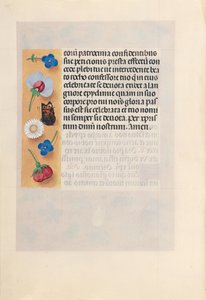 Hours of Queen Isabella the Catholic, Queen of Spain: Fol. 182v, ca. 1500.