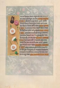 Hours of Queen Isabella the Catholic, Queen of Spain: Fol. 200V, ca. 1500. av Master of the First Prayerbook of Maximillian