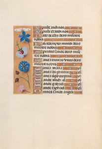 Hours of Queen Isabella the Catholic, Queen of Spain: Fol. 210v, ca. 1500. av Master of the First Prayerbook of Maximillian