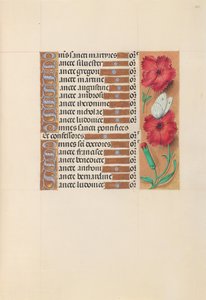 Hours of Queen Isabella the Catholic, Queen of Spain: Fol. 212r, ca. 1500. av Master of the First Prayerbook of Maximillian