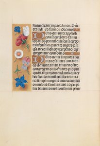 Hours of Queen Isabella the Catholic, Queen of Spain: Fol. 225v, ca. 1500. av Master of the First Prayerbook of Maximillian