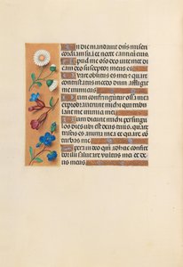 Hours of Queen Isabella the Catholic, Queen of Spain: Fol. 243v, ca. 1500. av Master of the First Prayerbook of Maximillian