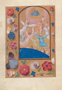 Hours of Queen Isabella the Catholic, Queen of Spain: Fol. 24v, De frelstes sjeler, ca. 1500. av Master of the First Prayerbook of Maximillian