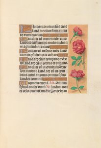 Hours of Queen Isabella the Catholic, Queen of Spain: Fol. 254r, ca. 1500. av Master of the First Prayerbook of Maximillian