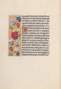 Hours of Queen Isabella the Catholic, Queen of Spain: Fol. 29v, ca. 1500. av Master of the First Prayerbook of Maximillian