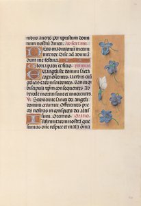 Hours of Queen Isabella the Catholic, Queen of Spain: Fol. 40r, c. 1500. av Master of the First Prayerbook of Maximillian