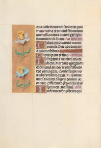 Hours of Queen Isabella the Catholic, Queen of Spain: Fol. 40v, ca. 1500. av Master of the First Prayerbook of Maximillian