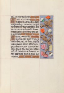Hours of Queen Isabella the Catholic, Queen of Spain: Fol. 51r, c. 1500. av Master of the First Prayerbook of Maximillian