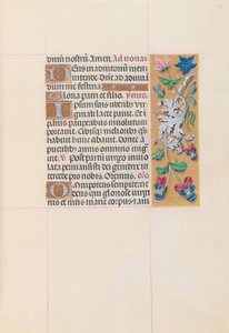 Hours of Queen Isabella the Catholic, Queen of Spain: Fol. 84r, ca. 1500. av Master of the First Prayerbook of Maximillian