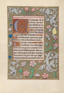 Hours of Queen Isabella the Catholic, Queen of Spain: Fol. 88r, ca. 1500. av Master of the First Prayerbook of Maximillian