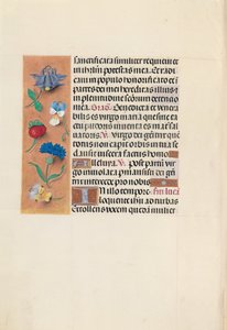 Hours of Queen Isabella the Catholic, Queen of Spain: Fol. 90v, ca. 1500. av Master of the First Prayerbook of Maximillian