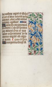 Timebok Bruk av Rouen: fol. 102r, ca. 1470. av Master of the Geneva Latini