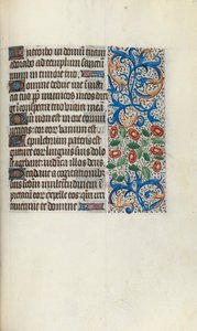 Timebok Bruk av Rouen: fol. 111r, ca. 1470.