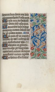 Timebok Bruk av Rouen: fol. 112r, ca. 1470. av Master of the Geneva Latini