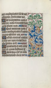 Timebok Bruk av Rouen: fol. 120r, ca. 1470. av Master of the Geneva Latini