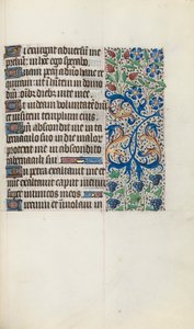 Timebok Bruk av Rouen: fol. 121r, ca. 1470. av Master of the Geneva Latini