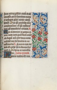 Timebok Bruk av Rouen: fol. 123r, ca. 1470. av Master of the Geneva Latini