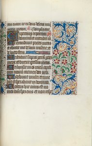 Timebok Bruk av Rouen: fol. 125r, ca. 1470. av Master of the Geneva Latini
