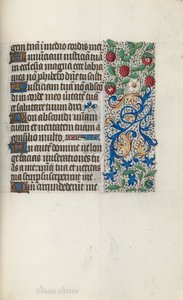 Timebok Bruk av Rouen: fol. 126r, ca. 1470.