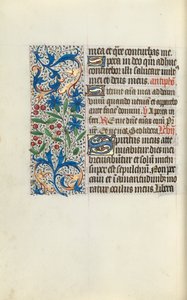 Timebok Bruk av Rouen: fol. 130v, ca. 1470. av Master of the Geneva Latini