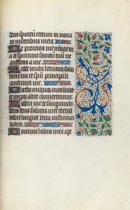 Timebok Bruk av Rouen: fol. 135r, ca. 1470. av Master of the Geneva Latini