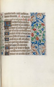 Timebok Bruk av Rouen: fol. 141r, ca. 1470. av Master of the Geneva Latini