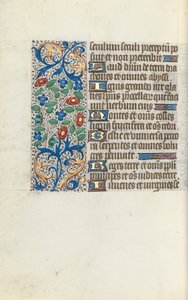 Timebok Bruk av Rouen: fol. 141v, ca. 1470. av Master of the Geneva Latini