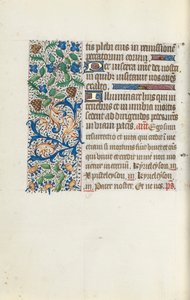 Timebok Bruk av Rouen: fol. 144v, ca. 1470. av Master of the Geneva Latini