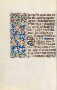 Timebok Bruk av Rouen: fol. 147v, ca. 1470. av Master of the Geneva Latini