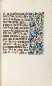 Timebok Bruk av Rouen: fol. 26r, c. 1470. av Master of the Geneva Latini