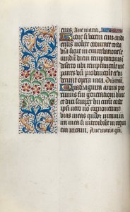 Timebok Bruk av Rouen: fol. 29v, ca. 1470. av Master of the Geneva Latini