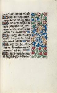 Timebok Bruk av Rouen: fol. 31r, c. 1470. av Master of the Geneva Latini