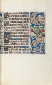 Timebok Bruk av Rouen: fol. 44r, c. 1470. av Master of the Geneva Latini