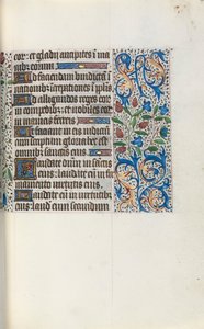 Timebok Bruk av Rouen: fol. 46r, c. 1470. av Master of the Geneva Latini