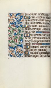 Timebok Bruk av Rouen: fol. 52v, ca. 1470. av Master of the Geneva Latini