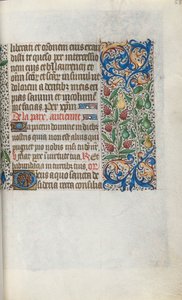 Timebok Bruk av Rouen: fol. 55r, ca. 1470. av Master of the Geneva Latini