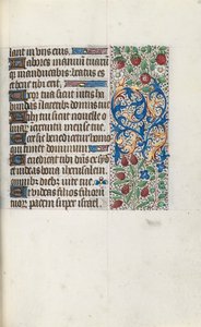 Timebok Bruk av Rouen: fol. 69r, ca. 1470. av Master of the Geneva Latini