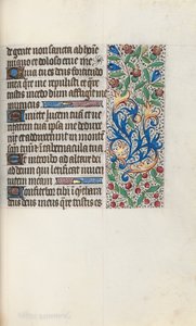 Timebok Bruk av Rouen: fol. 76r, ca. 1470. av Master of the Geneva Latini