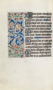 Timebok Bruk av Rouen: fol. 81v, ca. 1470. av Master of the Geneva Latini