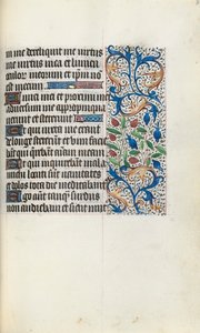 Timebok Bruk av Rouen: fol. 84r, ca. 1470. av Master of the Geneva Latini