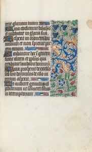 Timebok Bruk av Rouen: fol. 89r, ca. 1470. av Master of the Geneva Latini