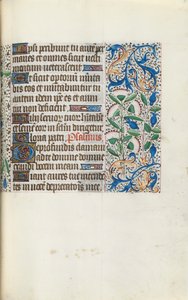 Timebok Bruk av Rouen: fol. 90r, ca. 1470. av Master of the Geneva Latini