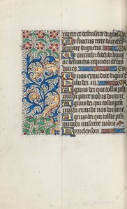 Timebok Bruk av Rouen: fol. 95v, ca. 1470. av Master of the Geneva Latini