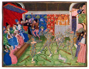 Maskerade ved det franske hoffet, 1393, 1470-1475.