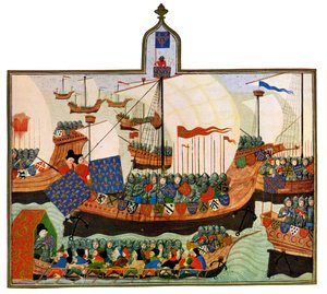 Franskmennenes og genovesernes ekspedisjon til Barbary, 1400-tallet.