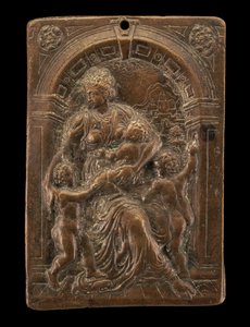 Allegory of Charity, ca. 1580. av Master of the Judgment of Solomon