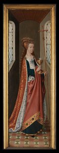 Allegorisk figur av kirken, fra legenden om St. Ursula