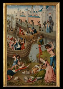Panel fra Legenden om St. Ursula av Master of the Legend of St. Ursula